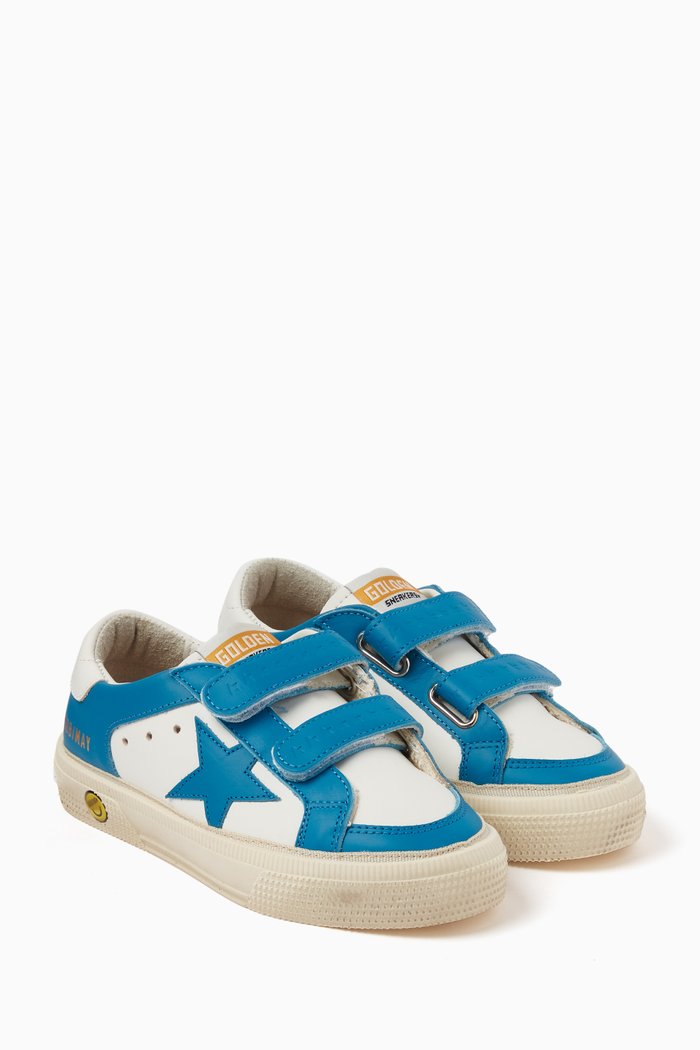 

May School Sneakers in Leather, White