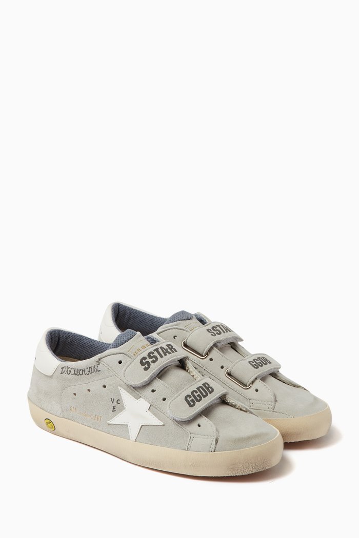 

Old School Sneakers in Suede, Grey