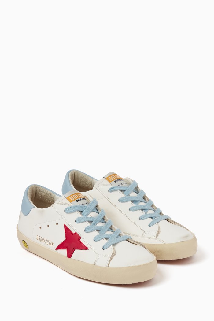 

Super Star Sneakers in Leather, White