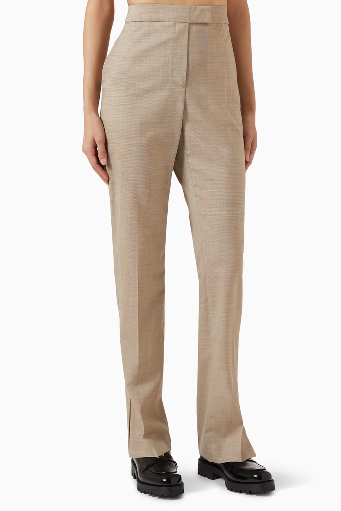 Teana 1 Pants in Wool, Neutral