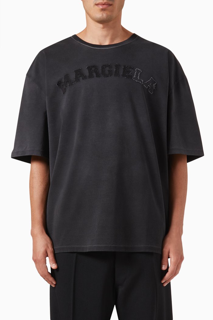 

Logo T-shirt in Cotton, Black