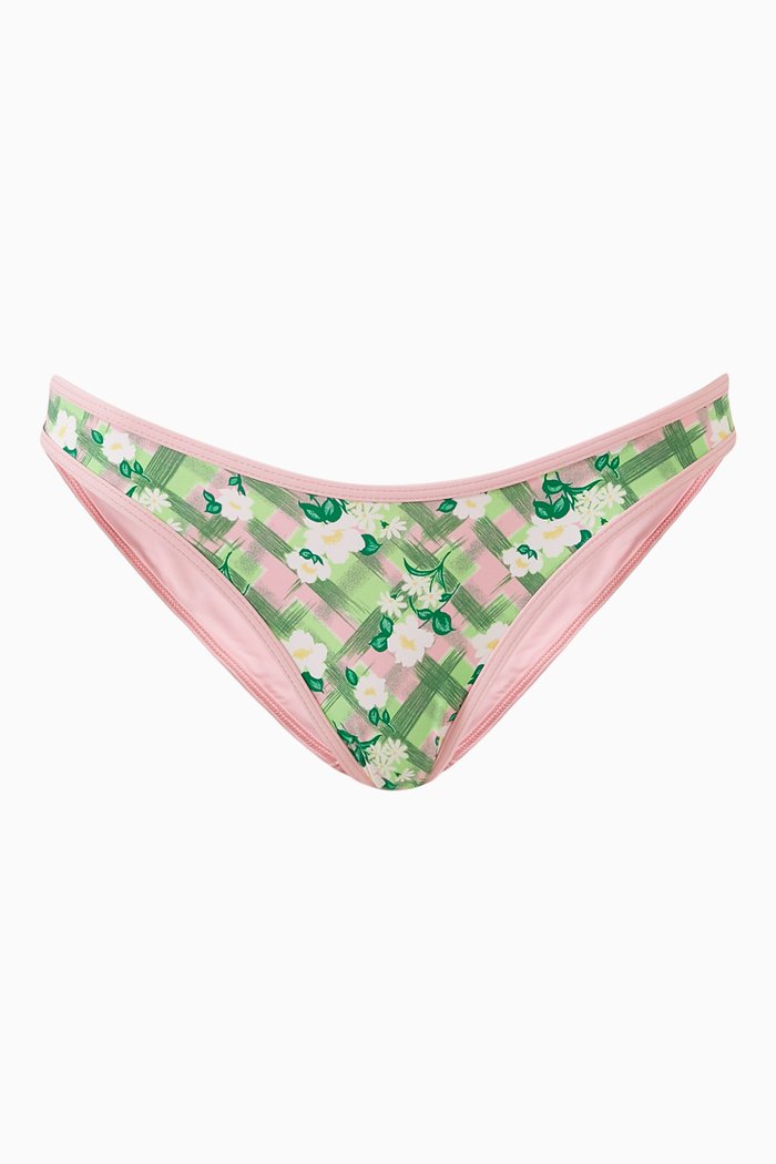 

Dove Classic Bikini Briefs in Stretch Nylon, Green