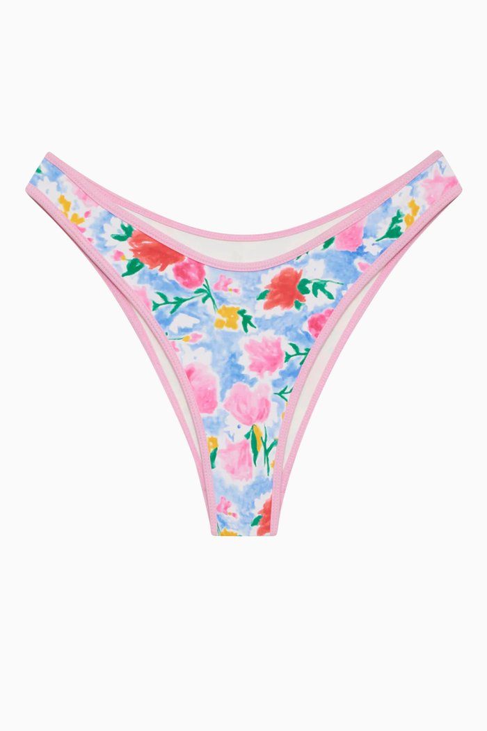 Dove Classic Bikini Briefs in Stretch Nylon, Multicolour
