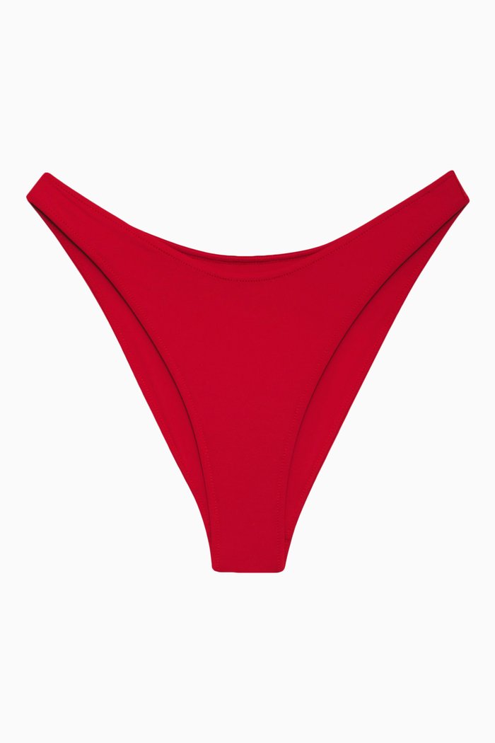 

Dove Classic Bikini Briefs in Stretch Nylon, Red