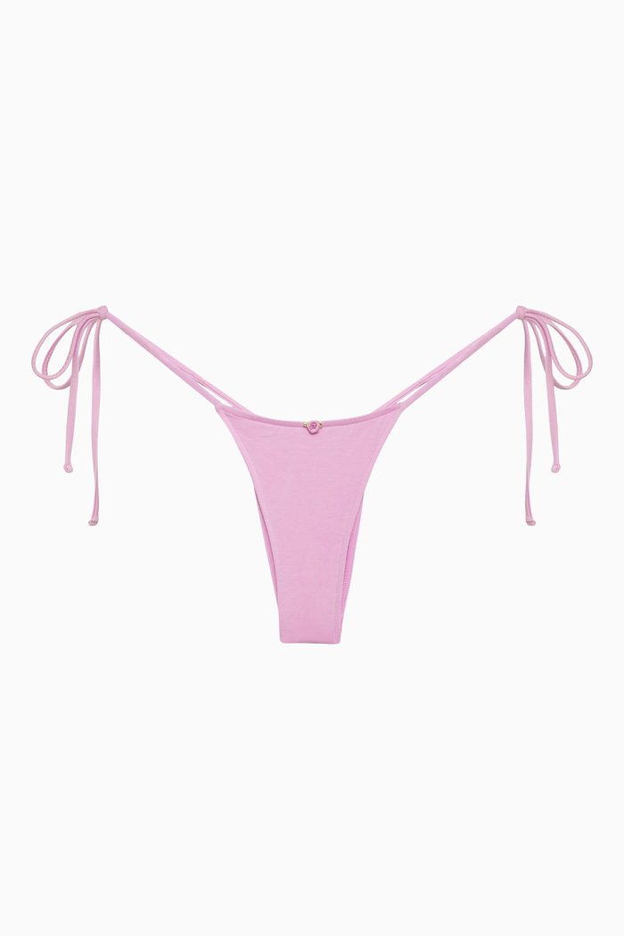 

Divine Bikini Bottoms in Stretch Cotton, Pink