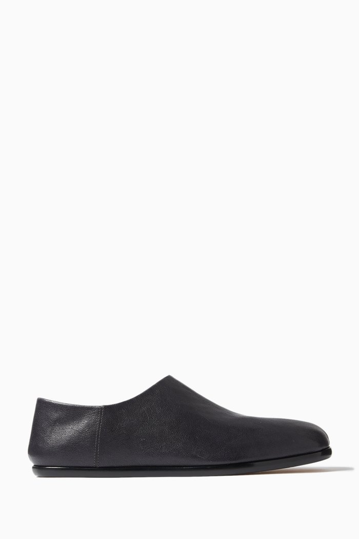 

Tabi Mocassins in Leather, Blue
