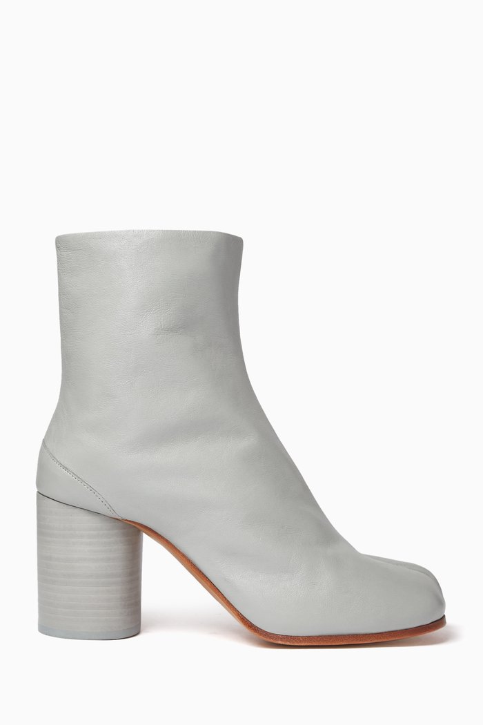 

Tabi 80 Ankle Boots in Leather, Brown