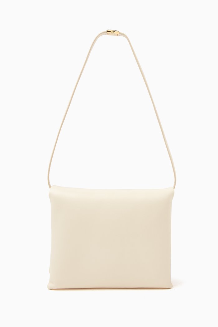 

Prisma Pouch in Leather, White