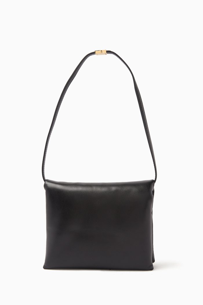 

Prisma Pouch in Leather, Black