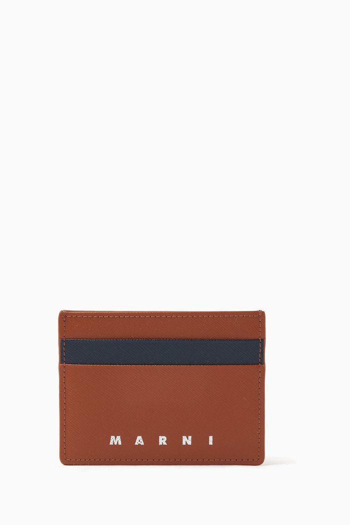 

Billfold Wallet in Smooth Leather, Blue