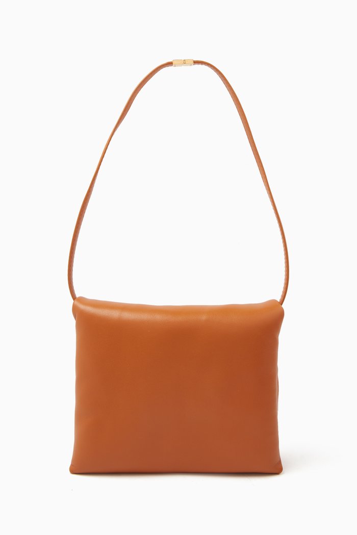 

Prisma Pouch in Leather, Neutral