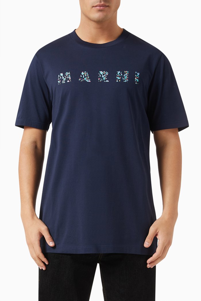 

Logo T-shirt in Cotton-jersey, Black