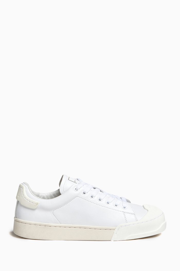 

Dada Bumper Sneakers in Leather, White