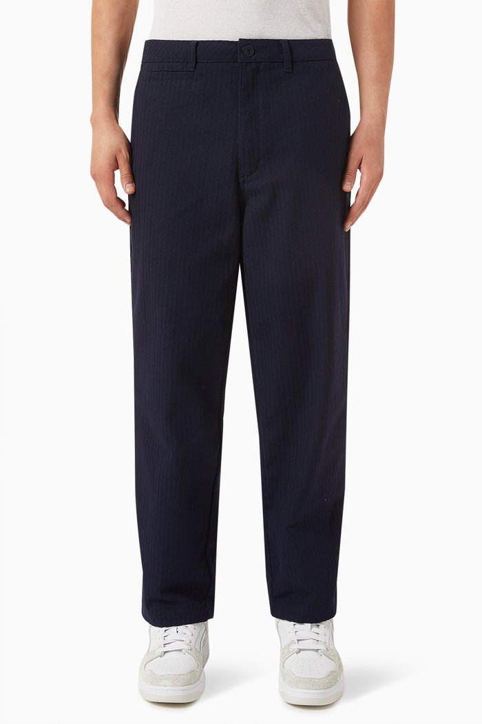 

MMQ Chino Pants in Dooby, Blue