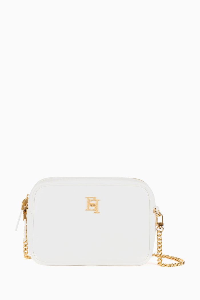 

Logo-plaque Camera Bag, White