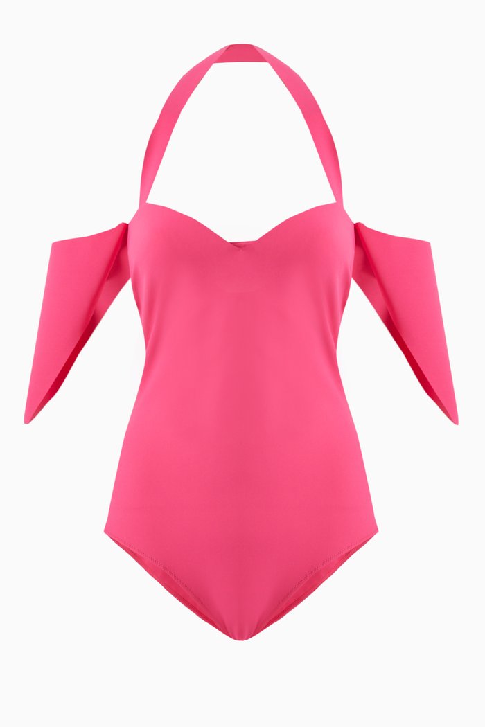 

Wafiya One-piece Swimsuit, Pink