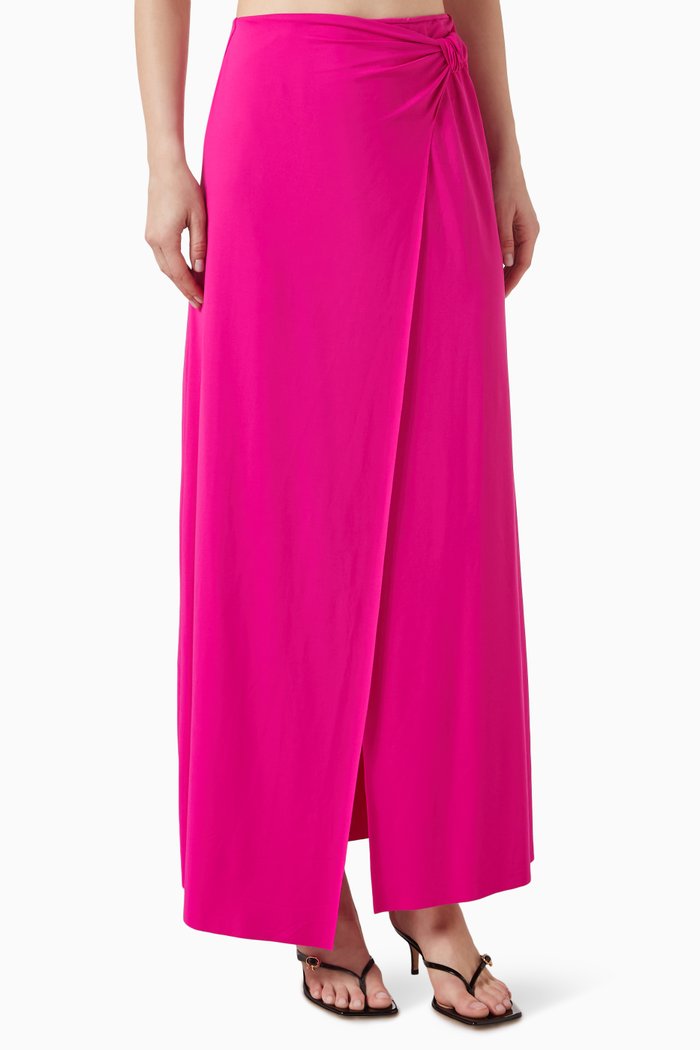 

Ida Knot Skirt, Purple