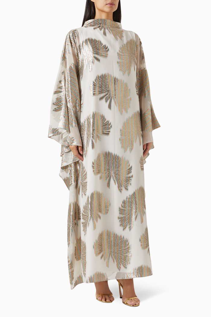

Turtleneck Kaftan, Multicolour