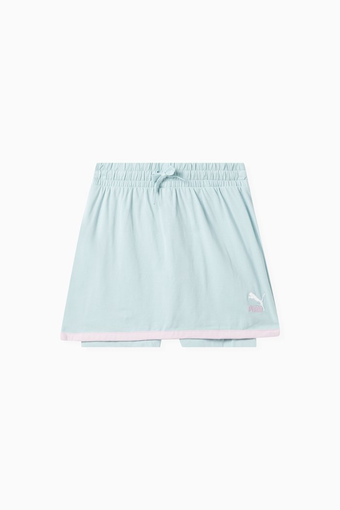 

Classics Match Point Youth Skort in Cotton Blend, Blue