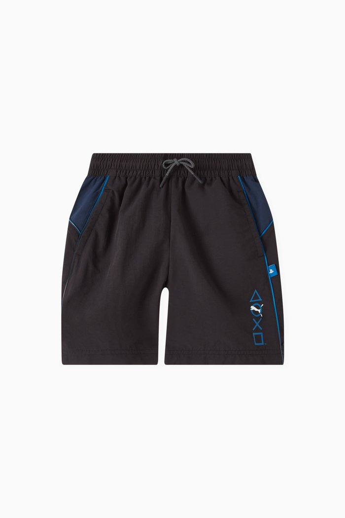 

x PlayStation Shorts in Cotton, Black