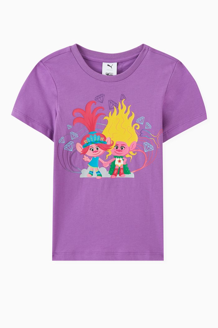 

x Trolls T-shirt in Cotton, Purple