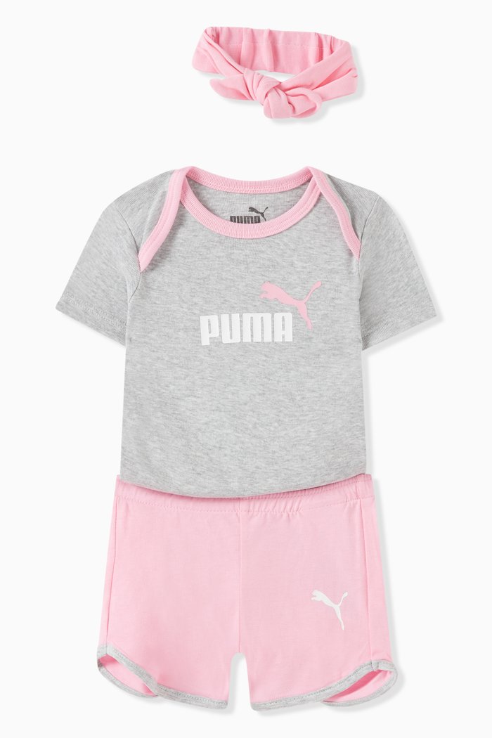 Minicats Bow Newborn Set Baby, Grey