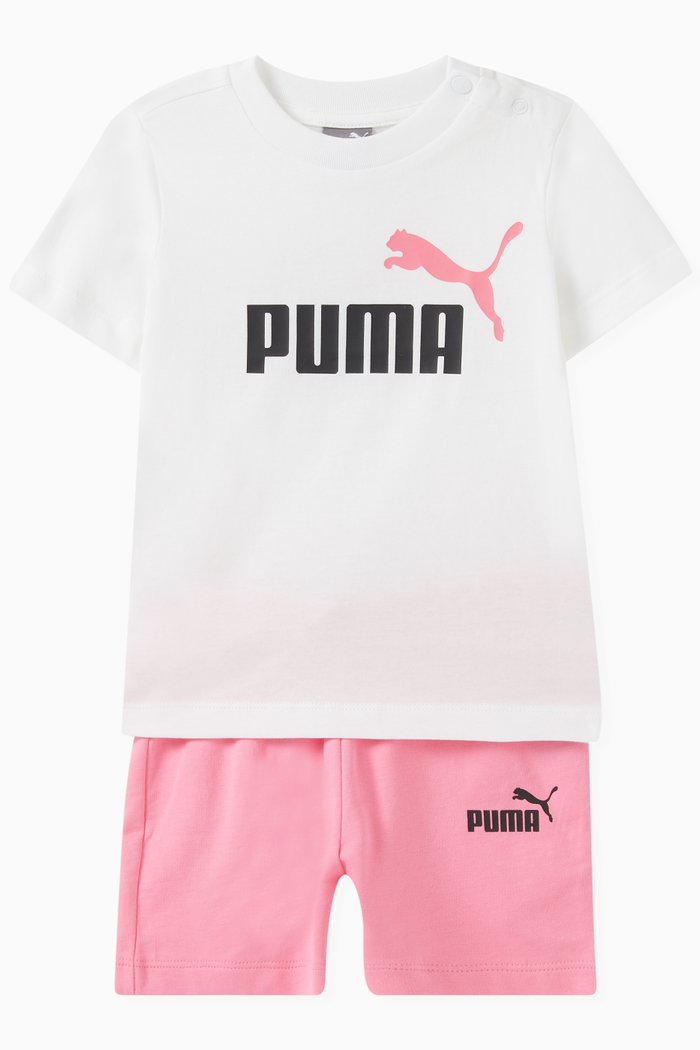 

Minicats T-shirt and Shorts Set, Pink