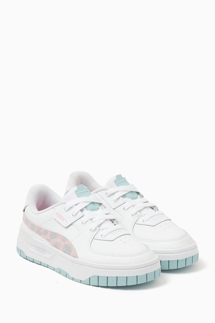 

Junior Cali Dream Animal Print Sneakers in Synthetic Leather, Multicolour