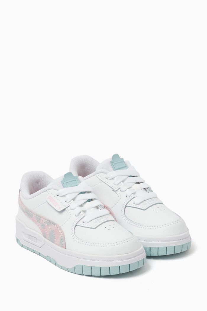 

Junior Cali Dream Animal Print Sneakers in Synthetic Leather, Multicolour