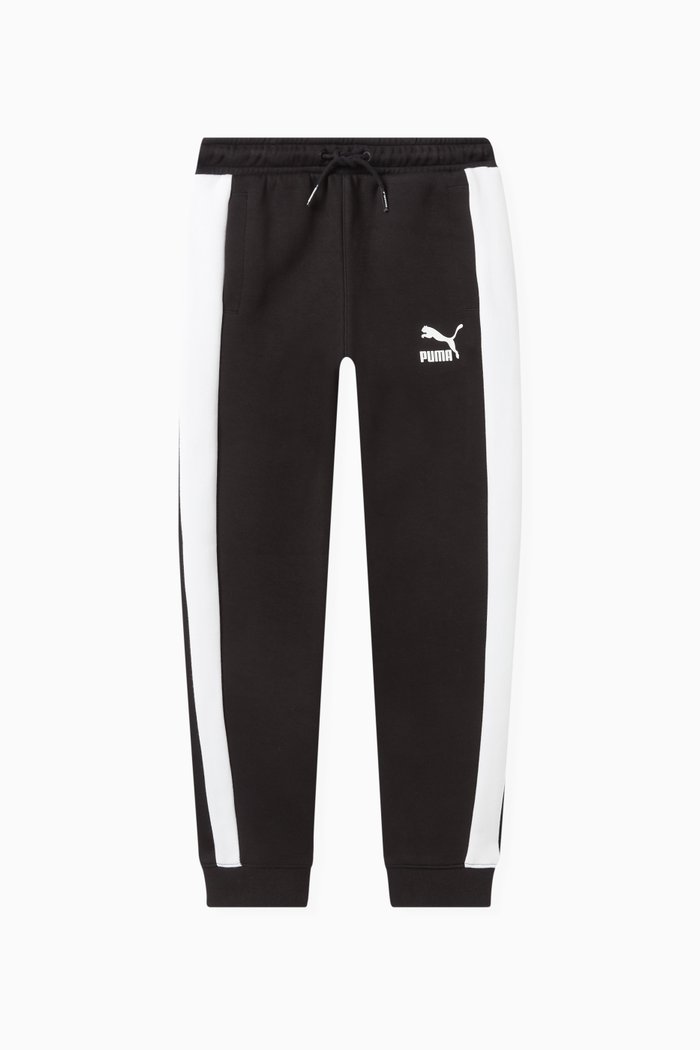 

Iconic T7 Track Pants in Cotton Blend, Black