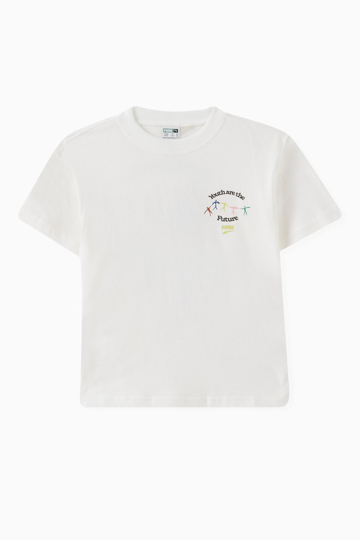 

Downtown T-shirt in Cotton, White