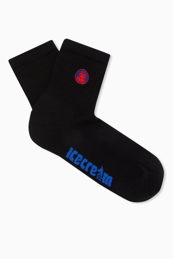 

Waitress Socks in Knit, Black