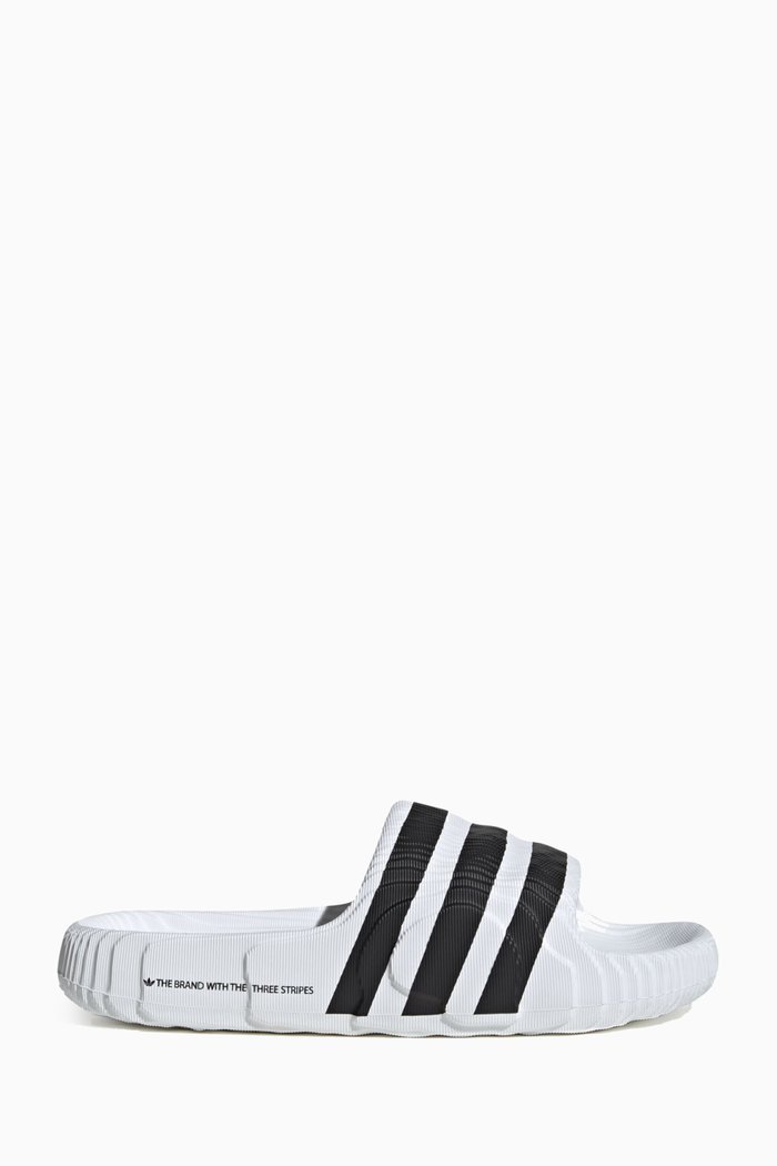 Adilette 22 Pool Slides in Bio-based EVA, White