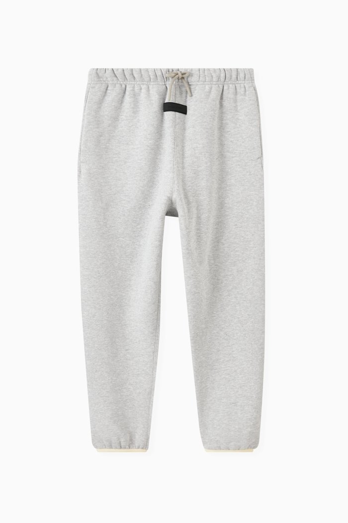 

Logo Sweatpants in Cotton-fleece, Grey