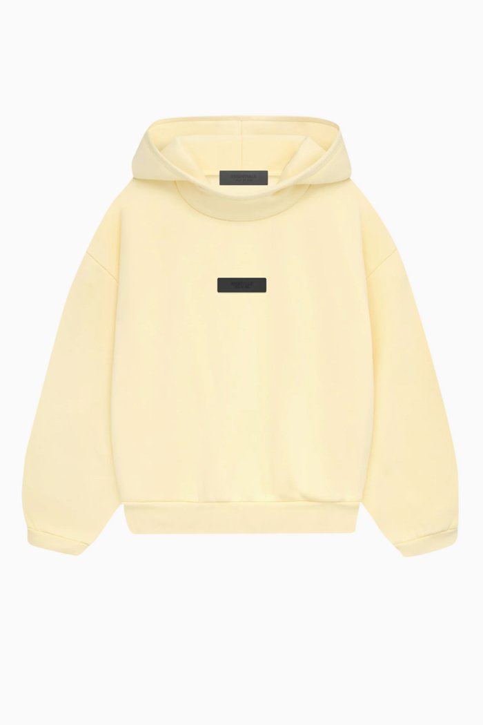 

Logo Hoodie in Cotton-fleece, Yellow