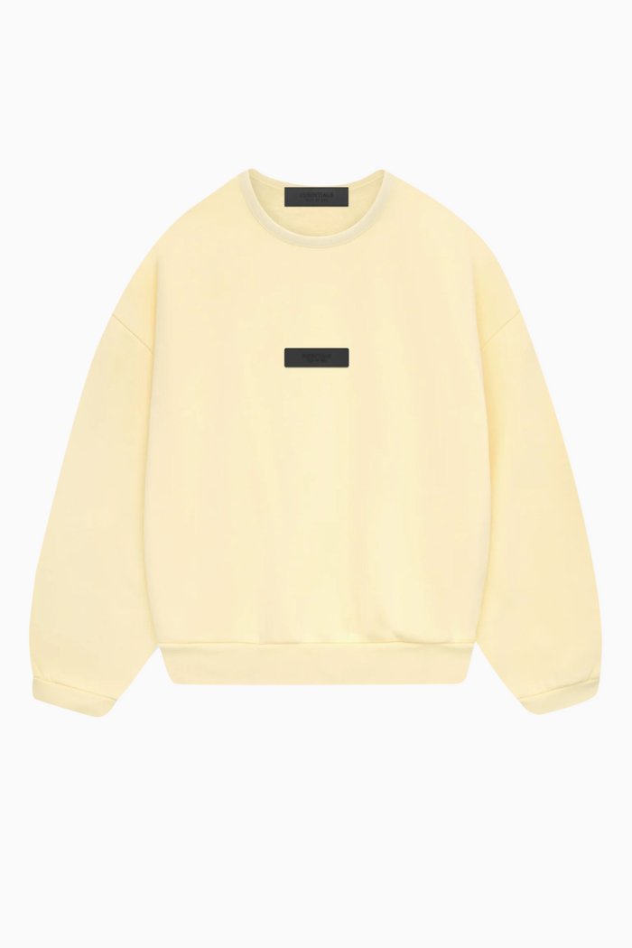 

Crewneck Sweatshirt in Cotton-fleece, Yellow