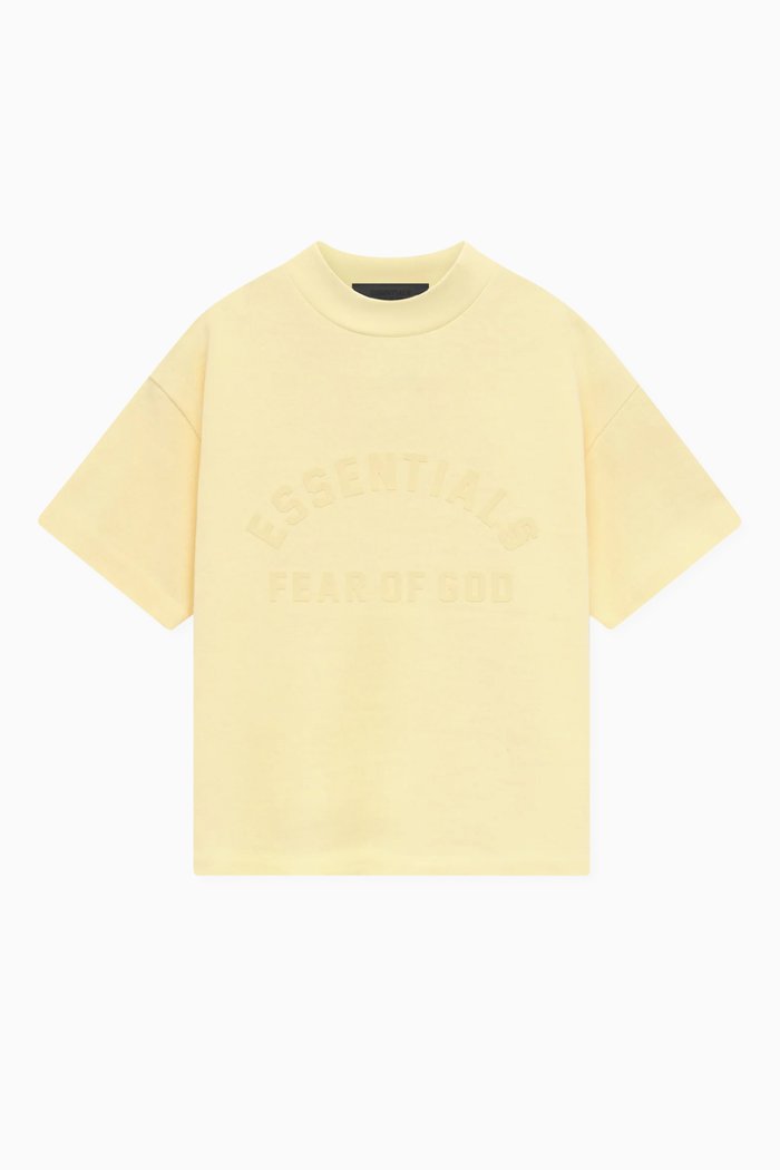 

Short-sleeve T-shirt in Cotton-jersey, Yellow
