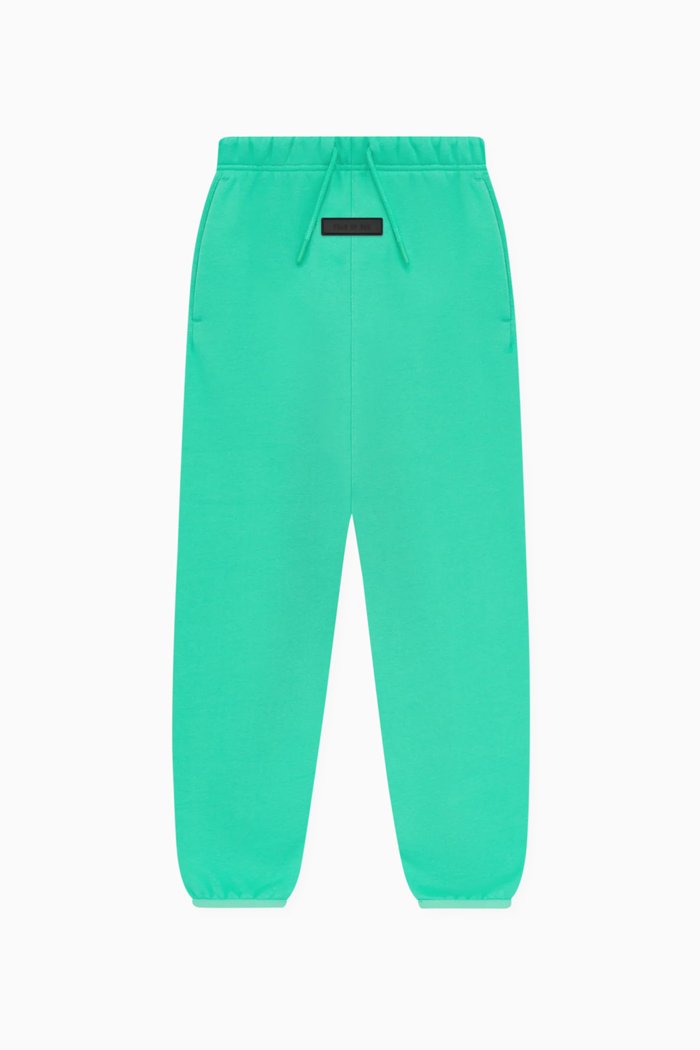 Essentials Sweatpants in Cotton-fleece, Green