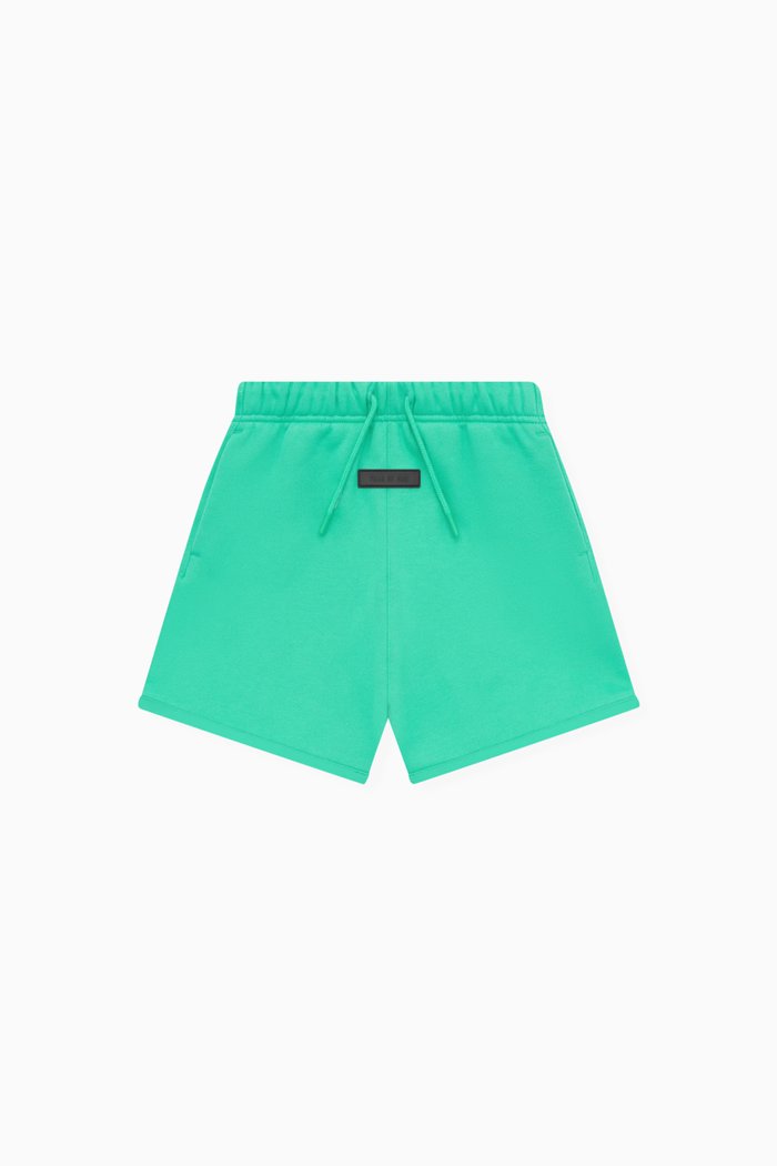 

Essentials Sweat Shorts in Cotton-fleece, Green