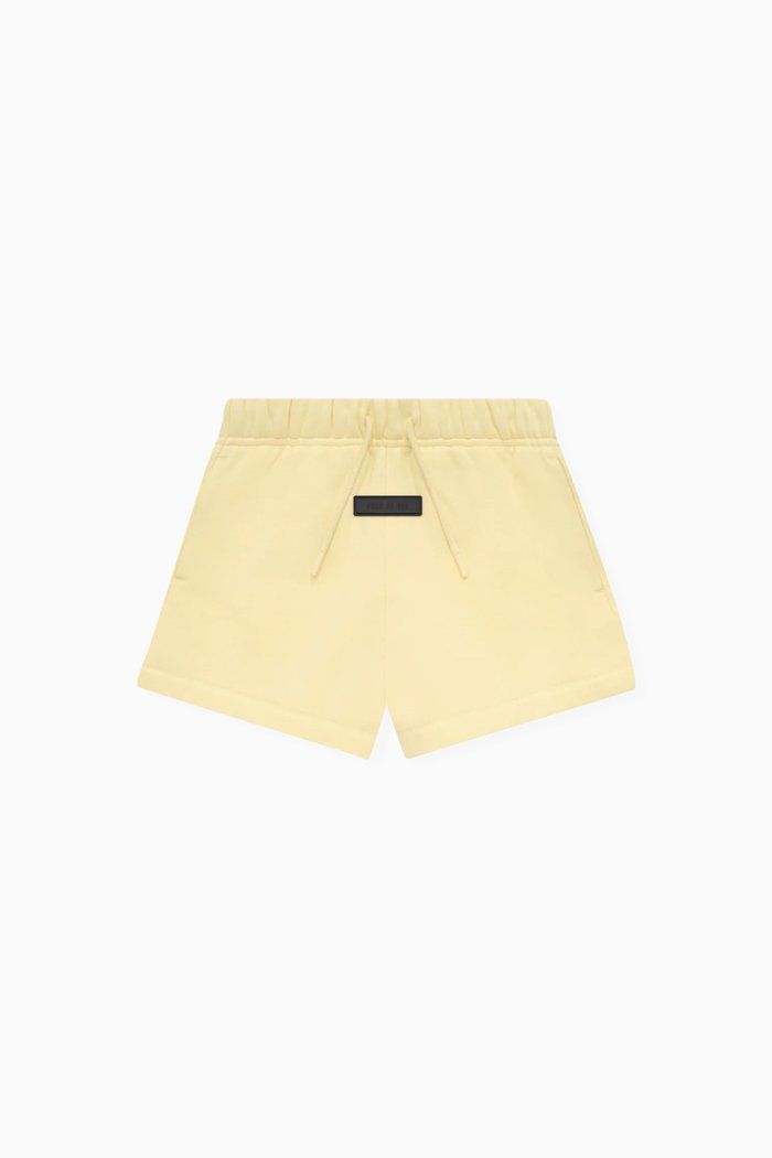 

Running Shorts in Cotton-fleece, Yellow