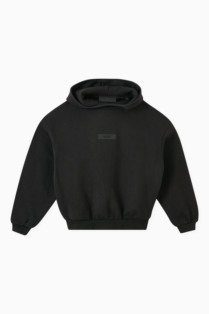 

Logo Hoodie in Cotton-fleece, Black