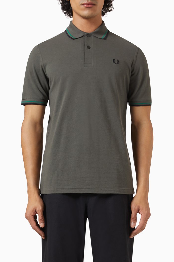 

M12 Fred Perry Polo Shirt in Cotton Piqué, Green