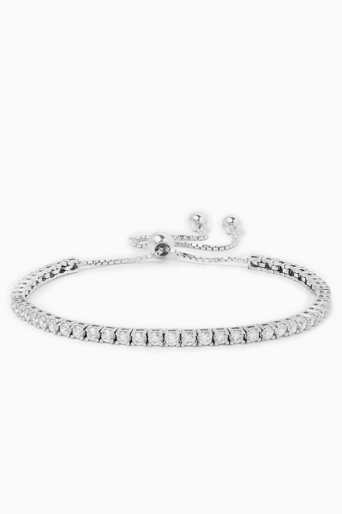 

Zara Tennis Bracelet in Sterling Silver
