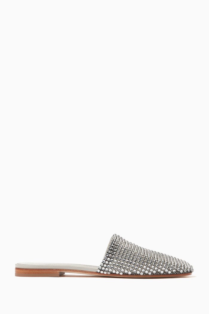 

Mule Flats in Mesh-strass, Silver