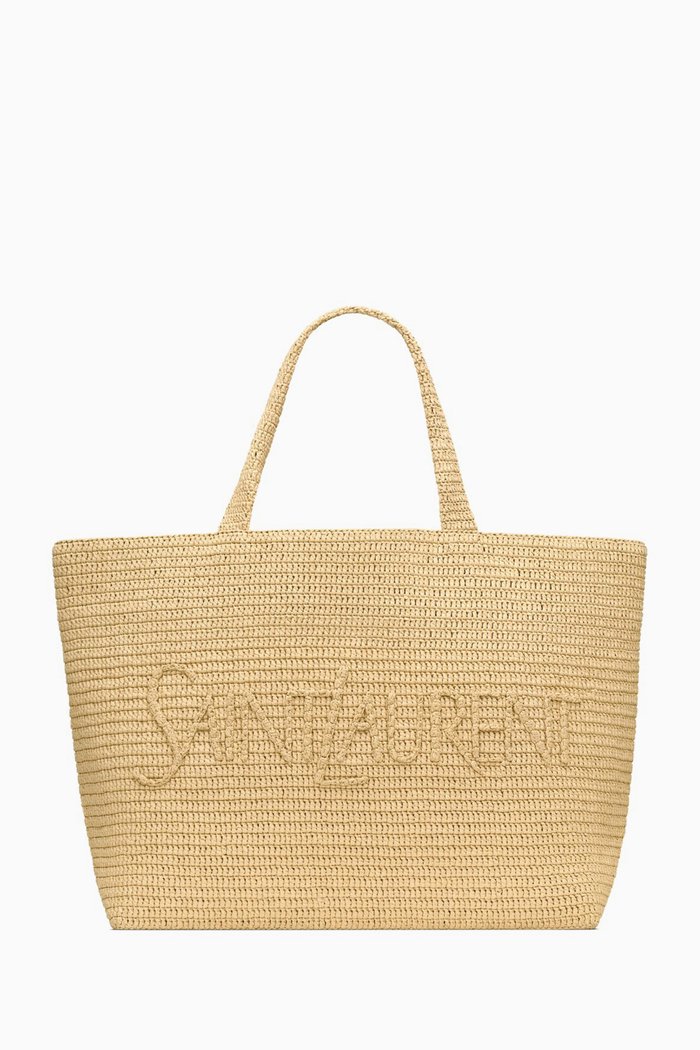 

Tote Bag in Raffia, Neutral
