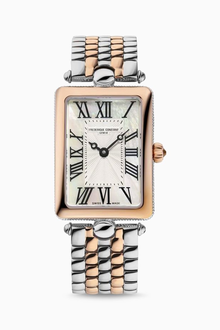 

Classics Art Décó Carrée Quartz Stainless Steel Watch, 28mm, Silver