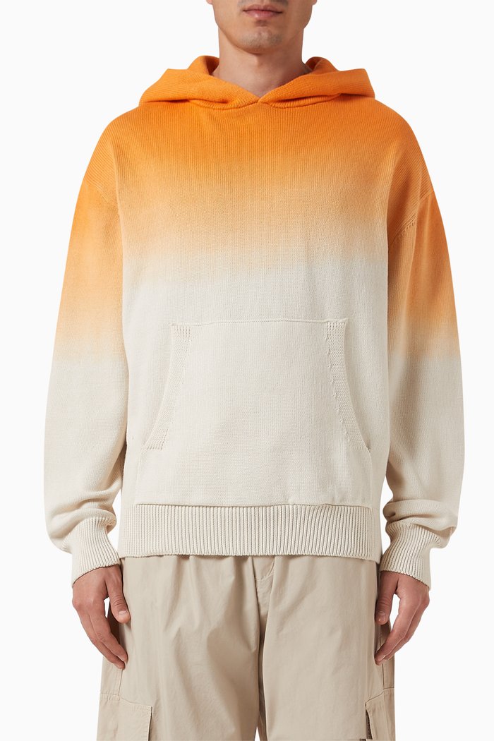 

Gradient Hoodie in Cotton, Neutral