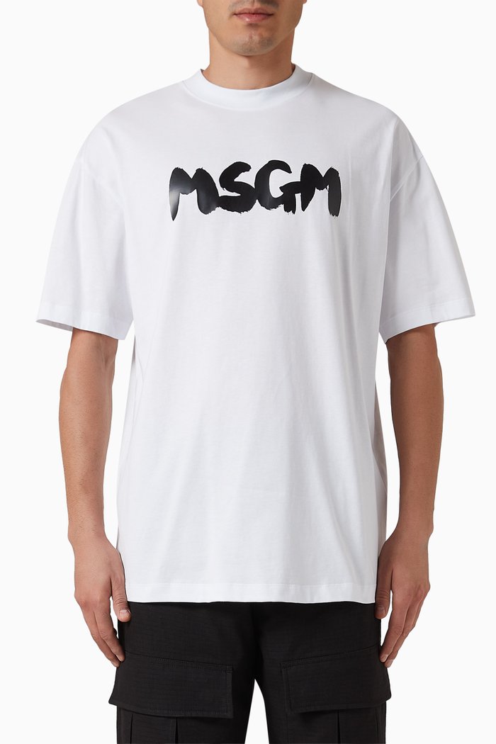 

Logo T-shirt in Cotton-jersey, White
