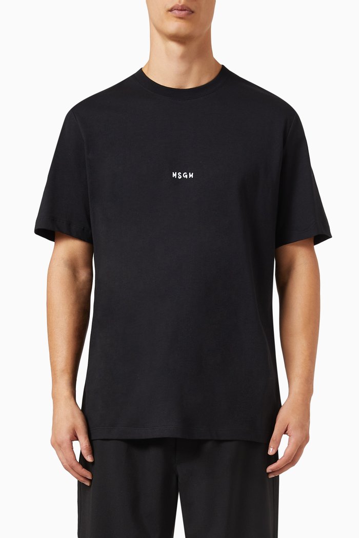 

Logo T-Shirt in Cotton, Black