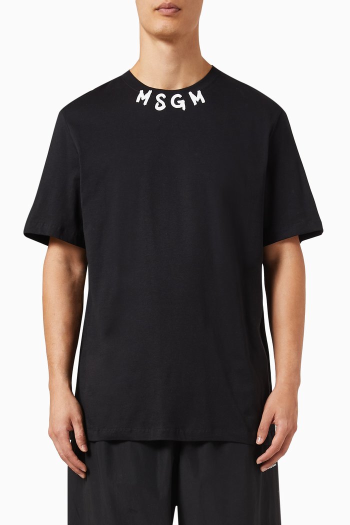 

Logo T-Shirt in Cotton, Black